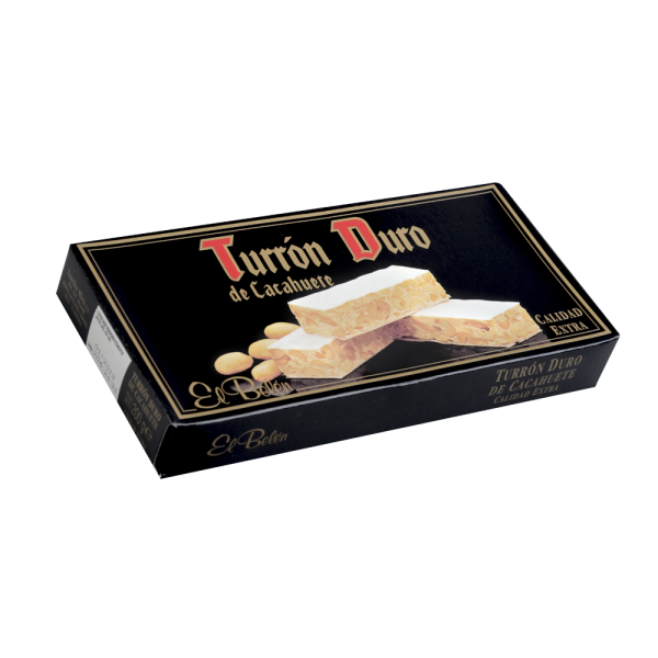 Turrón Duro de Cacahuete El Belén Antiu Xixona