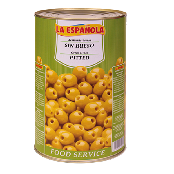 Aceitunas verdes sin hueso La Española