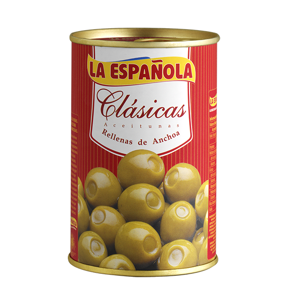 Aceitunas verdes rellenas con anchoas La Española - Aceitunas La Española  en Dibeal