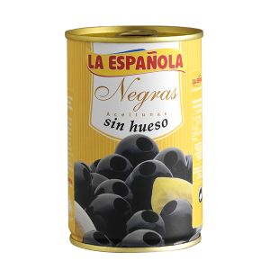 Aceitunas negras sin hueso La Española