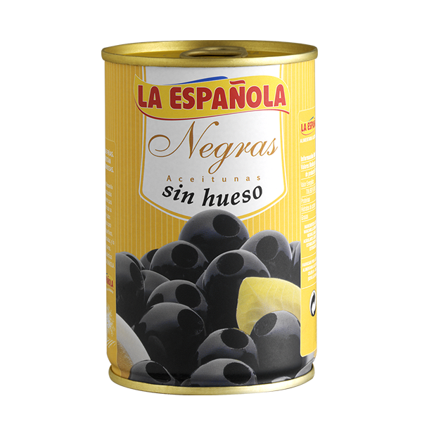 Aceitunas negras sin hueso La Española