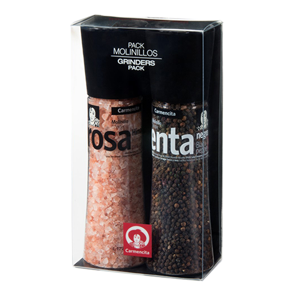 Pack Pimienta Negra y Sal Rosa Carmencita