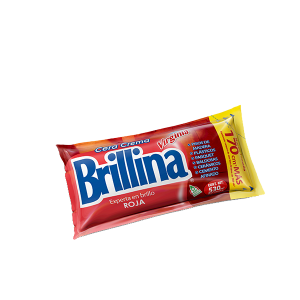 Cera Crema Roja Brillina