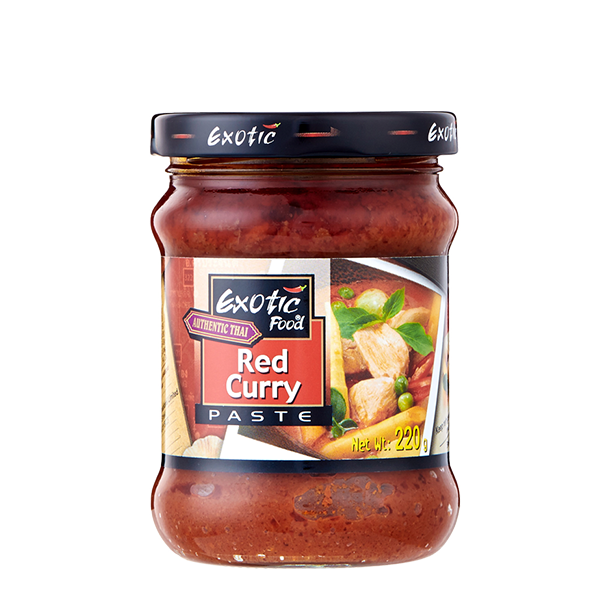 Pasta Curry Rojo Exotic Food