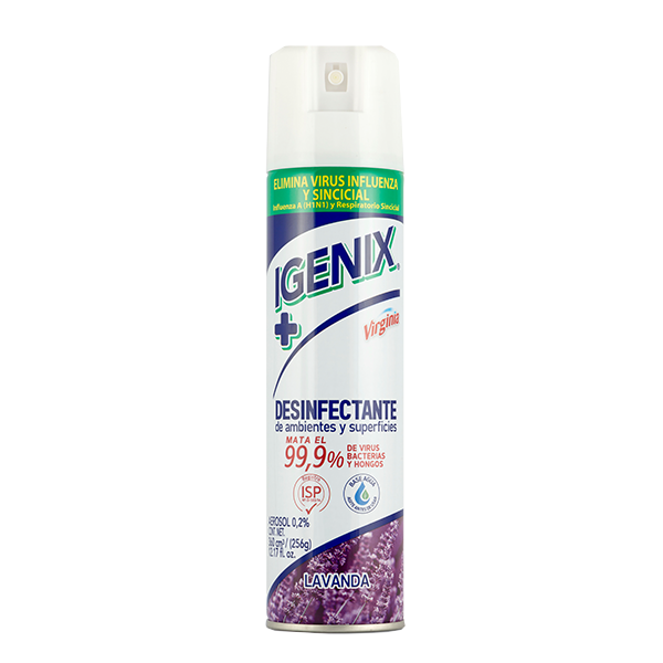 Ingenix Desinfectante Aerosol Lavanda