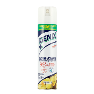 Ingenix Desinfectante Aerosol Vainilla