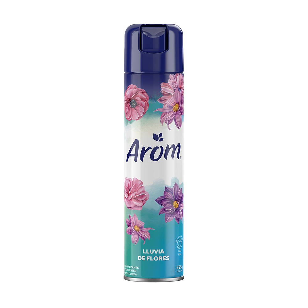 Desodorante Aerosol Lluvia de Flores Arom | Dibeal importadora de productos  premium |Del mundo para el Ecuador