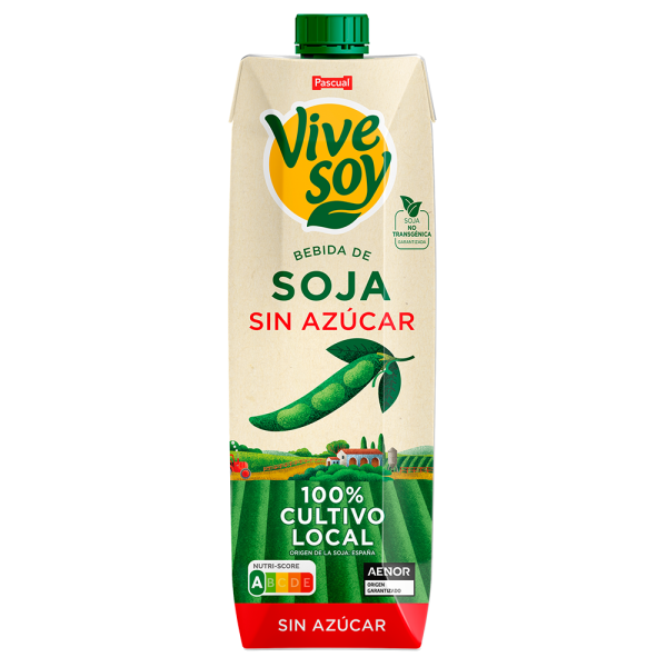 Bebida de Soja Natural Sin Azúcar Vive Soy