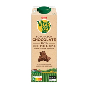 Bebida de Soja sabor a Chocolate Vive Soy