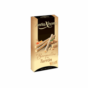 Barquillos rellenos de Turrón Antiu Xixona